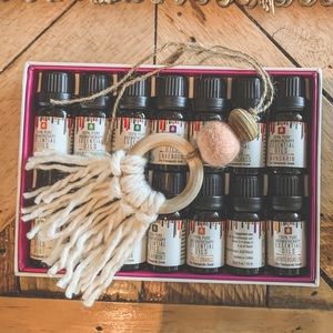 Macrame Aroma Therapy Essential Oil Car Diffuser